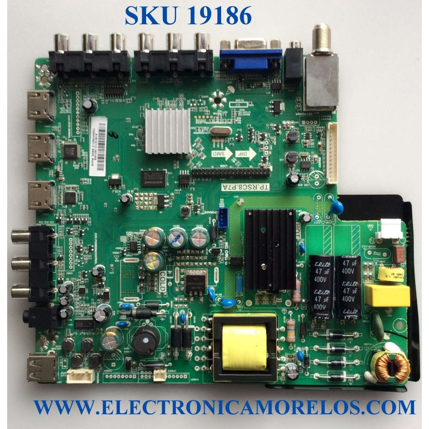 MAIN / FUENTE / (COMBO) / SCEPTRE A14010113 / TP.RSC8.P7A / 142123082011 / 20130917102438 / T201401013 / PANEL'S CN32HB812 / T320HVN01.2/ MODELOS X325BV-FMDR8 / X32